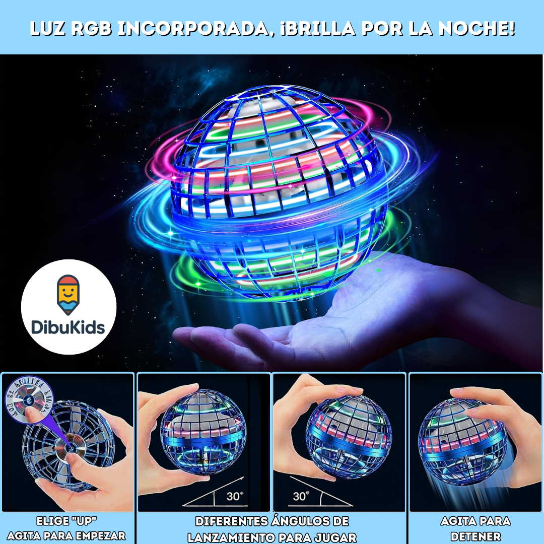 FLYNOVA™ - ¡JUEGO, LUCES Y GIROS QUE DESPIERTAN TU CREATIVIDAD! + ENVÍO GRATIS 📦