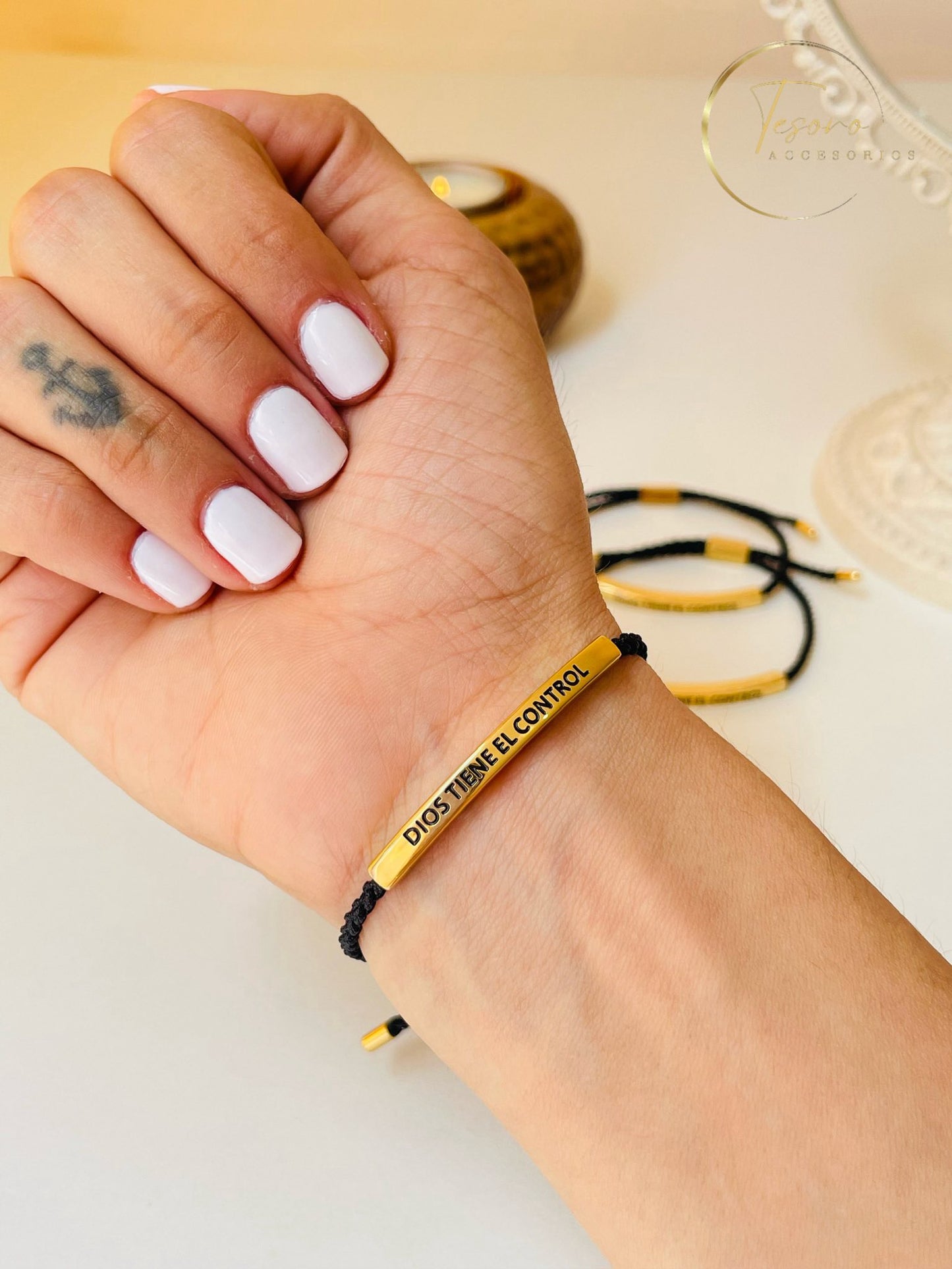 ❤️🙌Lleva Hoy Tu Hermosa Pulsera de Fé y Esperanza: Dios Tiene el Control 🙌❤️ + ENVÍO GRATIS🚚