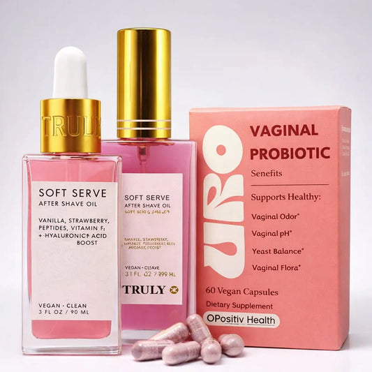 ⭐Combo Cuidado Intimo Femenino: Probióticos Vaginales URO + Aceites Truly + ENVÍO GRATIS 🚚