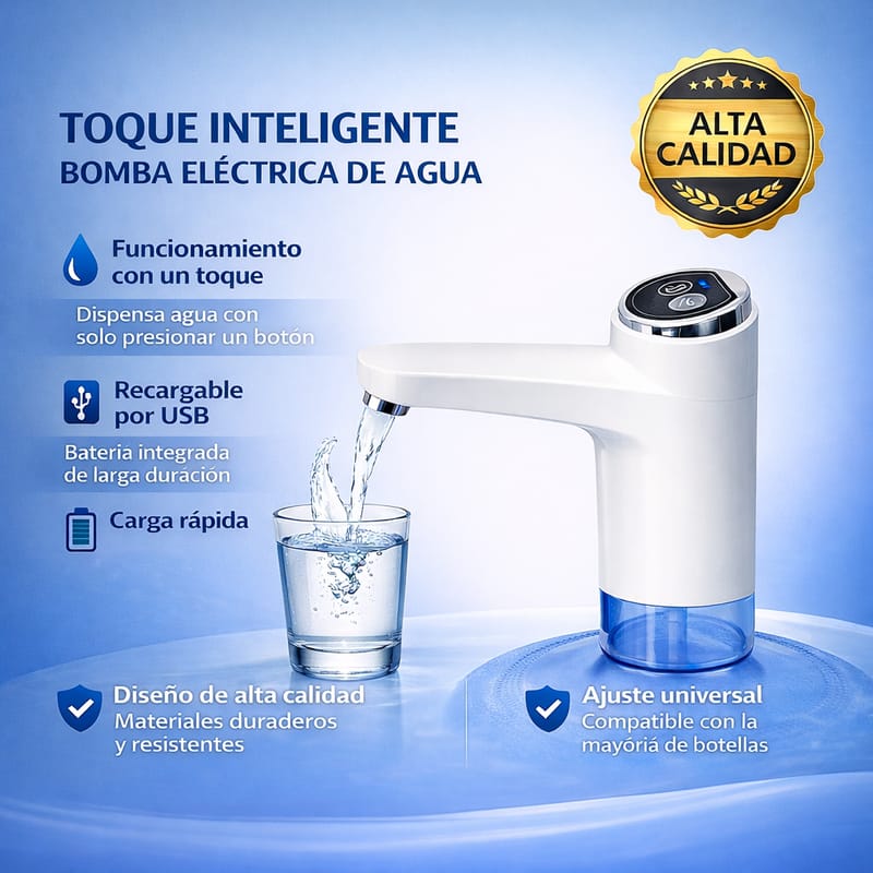 💧💪Deja De Levantar Ese Pesado Garrafón: Solo Presionas Un Botón y El Agua Sale Sola + ENVÍO GRATIS 🔥🎁