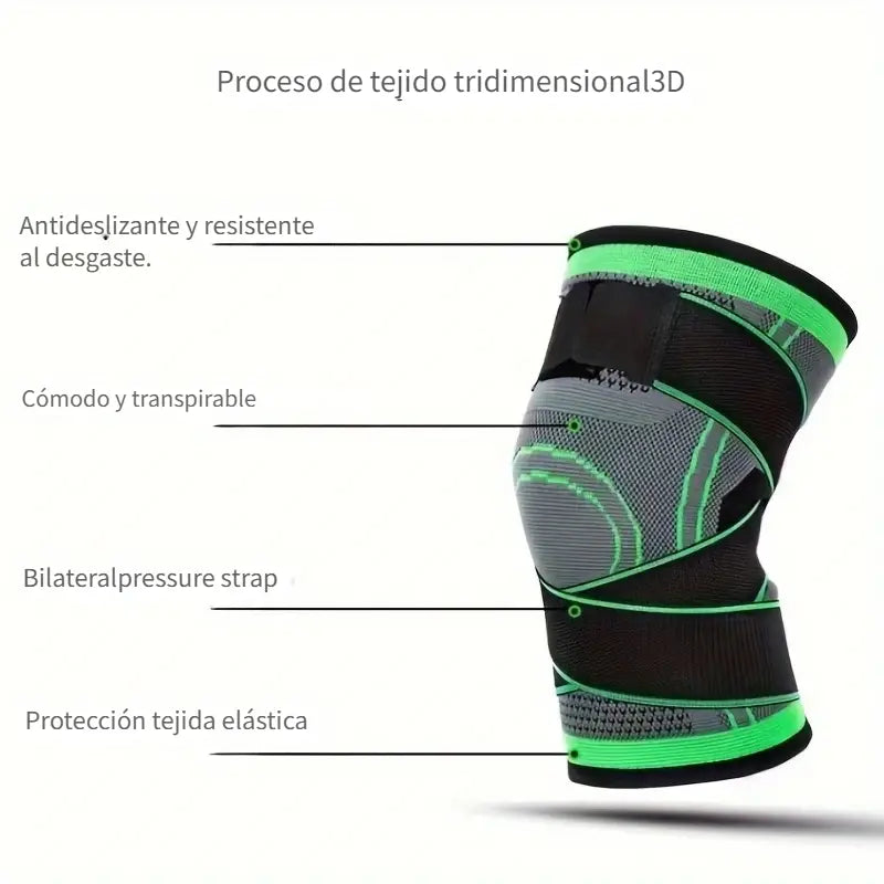 🏋️Rodillera Ortopédica! 🏃‍♂️Soporte de rodilla con compresión 360° + ENVÍO GRATIS 🔥