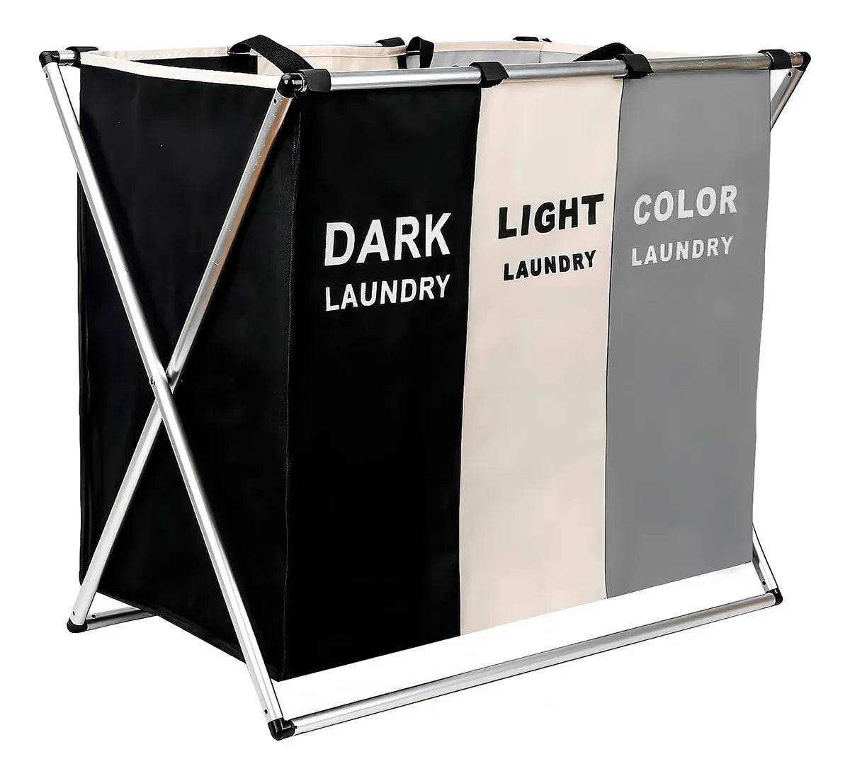 ⭐ Organizador De Lavandería Triple + Envío Gratis📦