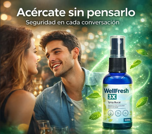 🔥Dile Adiós Al Mal Aliento En Segundos Y Acércate Con Confianza: Lleva Wellfresh🔥+ ENVÍO GRATIS 🚚