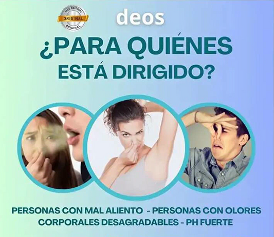 🔥Elimina Malos Olores Corporales: Llegó El Desodorante DEOS! + ENVÍO GRATIS 🚚⭐