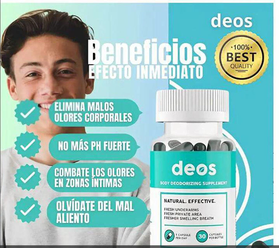 🔥Elimina Malos Olores Corporales: Llegó El Desodorante DEOS! + ENVÍO GRATIS 🚚⭐