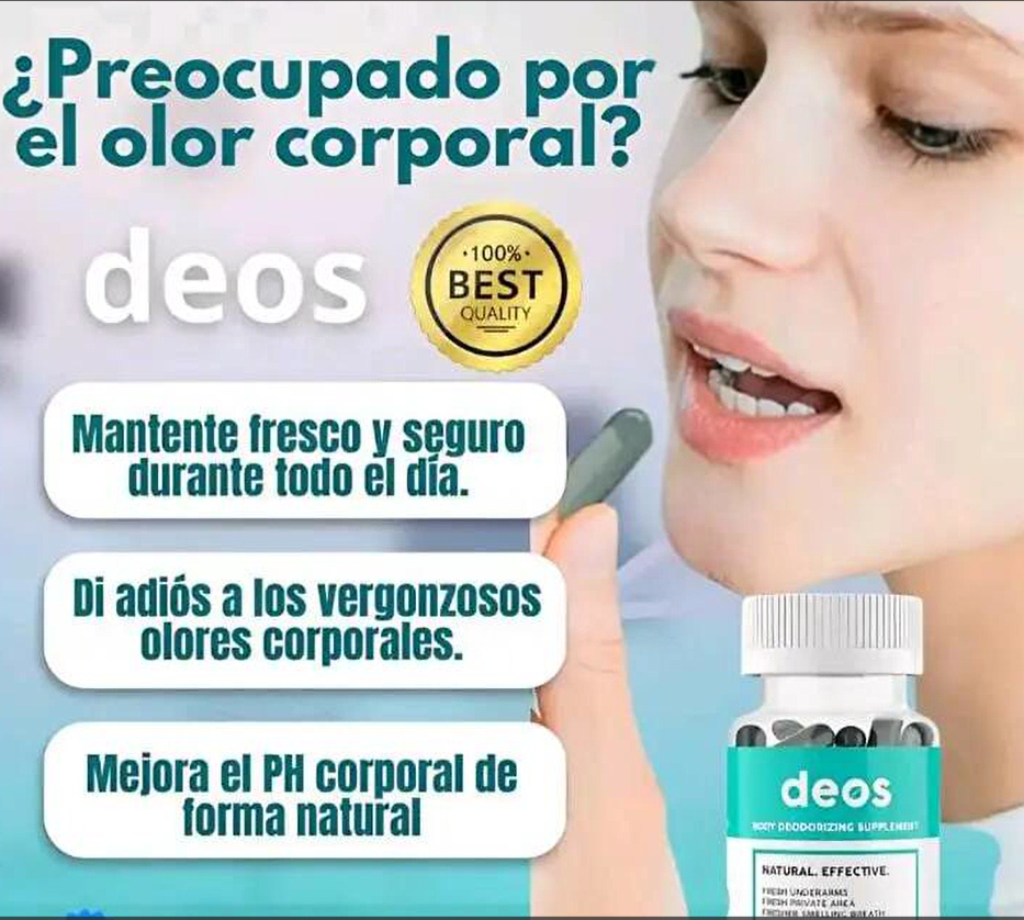 🔥Elimina Malos Olores Corporales: Llegó El Desodorante DEOS! + ENVÍO GRATIS 🚚⭐
