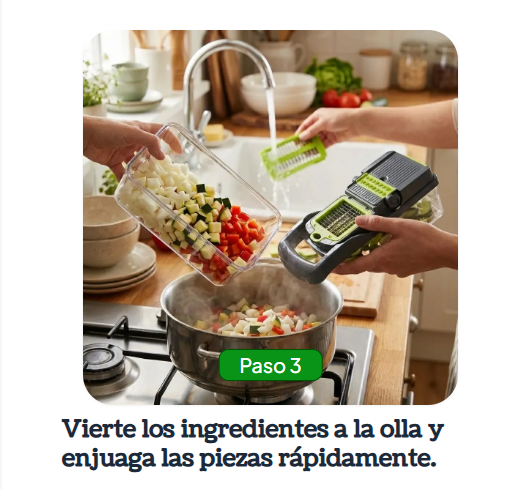 🔥Cortador Multifuncional: Picador de Verduras Múltiples + ENVÍO GRATIS🚚