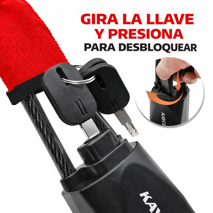 Seguridad Real Sin Complicaciones: Bloqueador De Volante🔒🚚 + ENVÍO GRATIS 📦