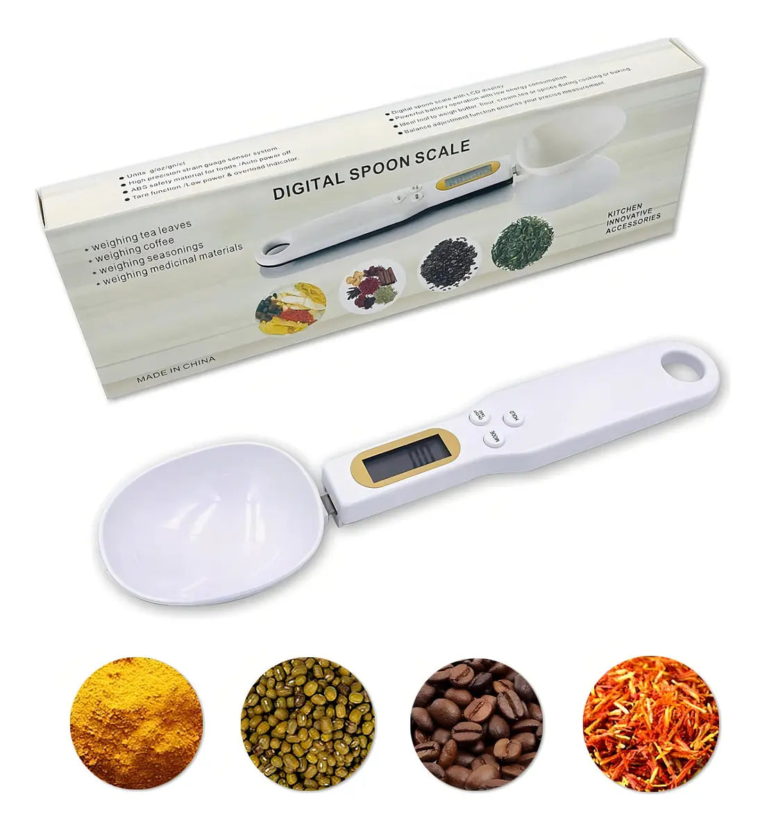 🔥Cuchara Medidora Digital De Cocina + ENVÍO GRATIS 🚚