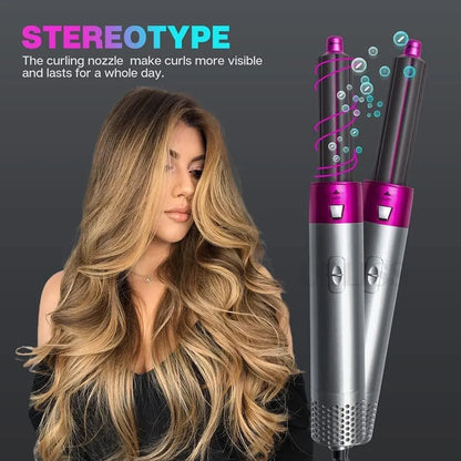 ✨💕Peine Secador de Cabello 5 En 1 Multifunción Rizador/ Alisador/ Secador✨💕+ Envío Gratis 🚛  Pagas En Casa🏠
