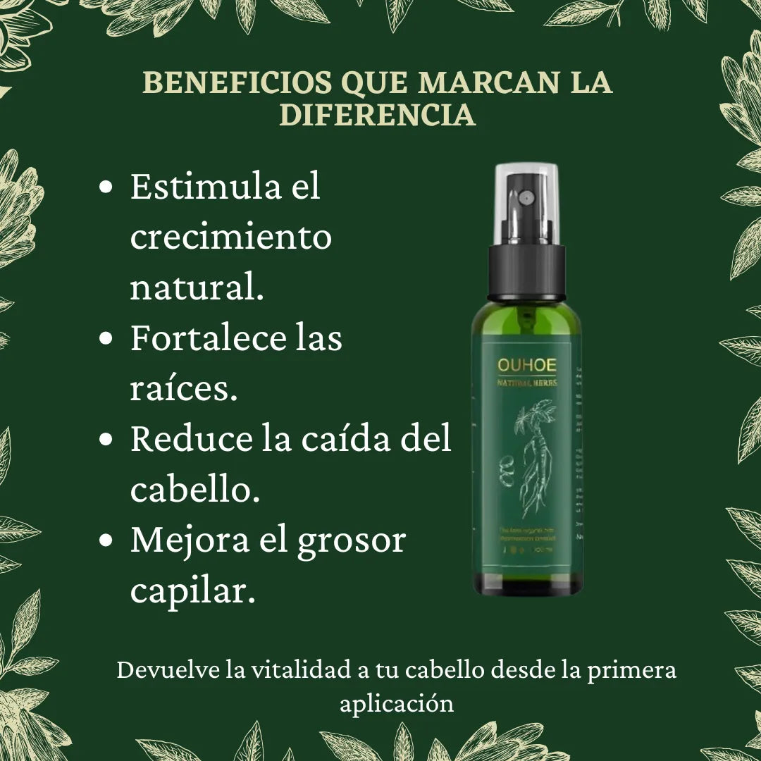 🔥Elimina La Caída Del Cabello: GOTAS OUHUE 😍+ ENVÍO GRATIS 🚚