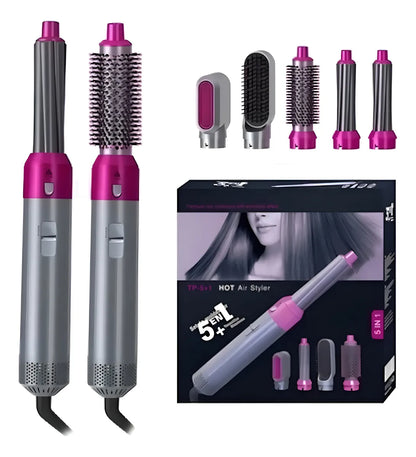 ✨💕Peine Secador de Cabello 5 En 1 Multifunción Rizador/ Alisador/ Secador✨💕+ Envío Gratis 🚛  Pagas En Casa🏠