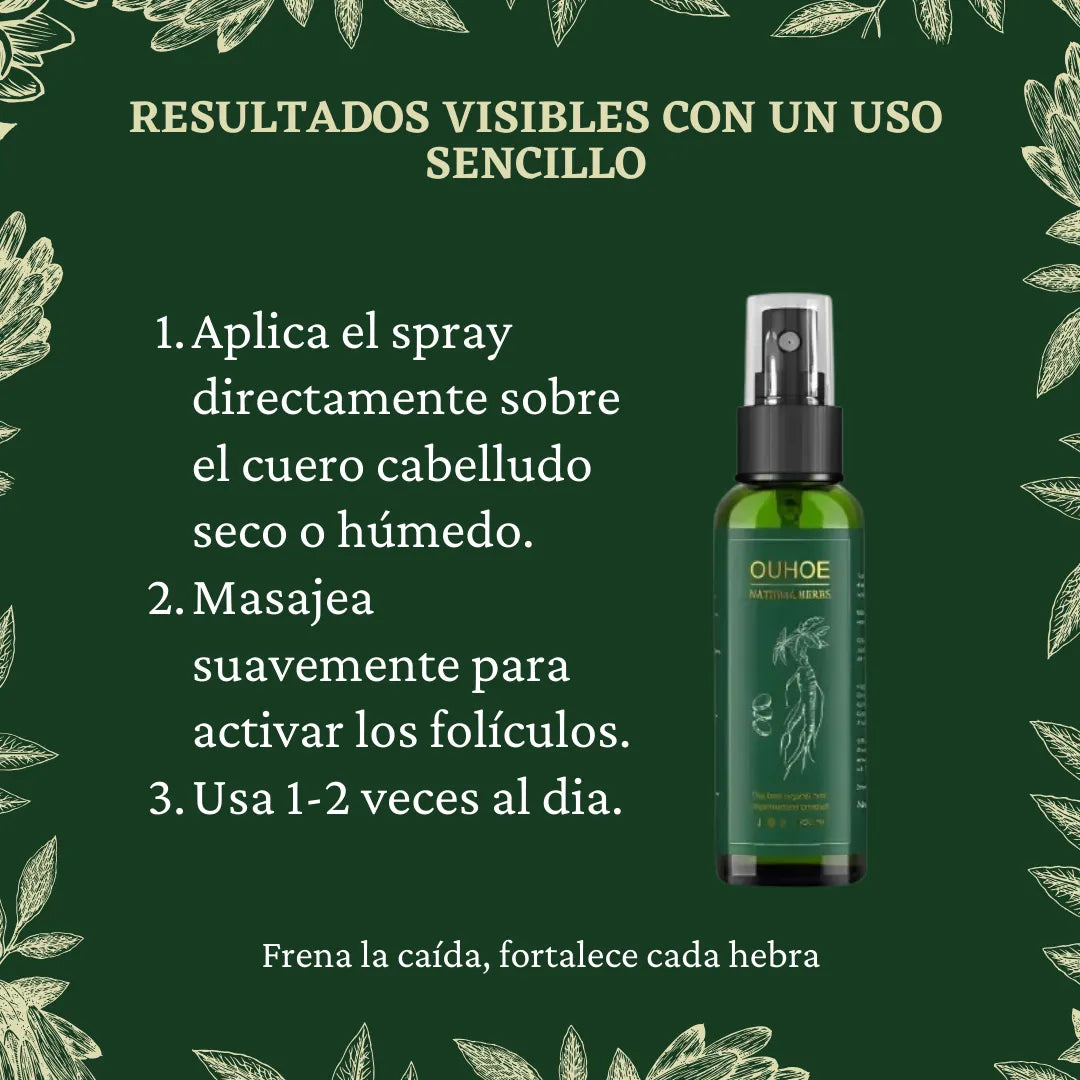 🔥Elimina La Caída Del Cabello: GOTAS OUHUE 😍+ ENVÍO GRATIS 🚚