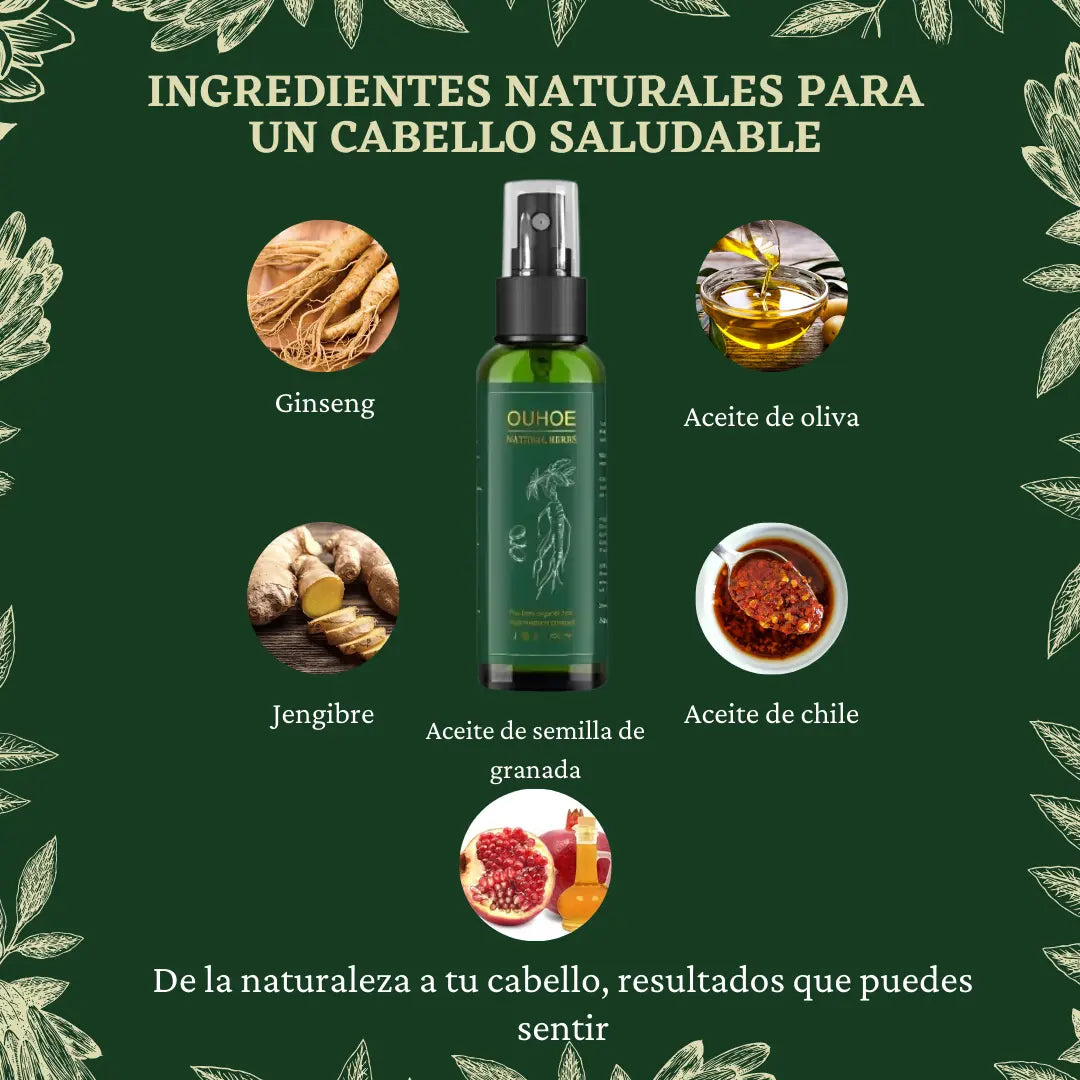 🔥Elimina La Caída Del Cabello: GOTAS OUHUE 😍+ ENVÍO GRATIS 🚚