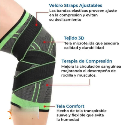 🏋️Rodillera Ortopédica! 🏃‍♂️Soporte de rodilla con compresión 360° + ENVÍO GRATIS 🔥
