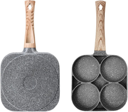 🔥 🍳 Cocina 4 alimentos al mismo tiempo: Sartén 4 Puestos Multiuso Antiadherente + ENVÍO GRATIS 🚚