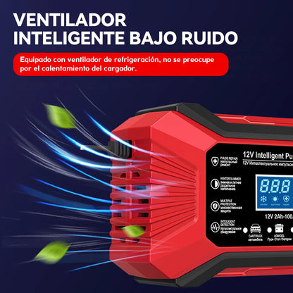 🔥 Cargador - Arrancador Portátil de Batería Para Autos y Motos, Inteligente Y Rápido  + ENVÍO GRATIS 🚚